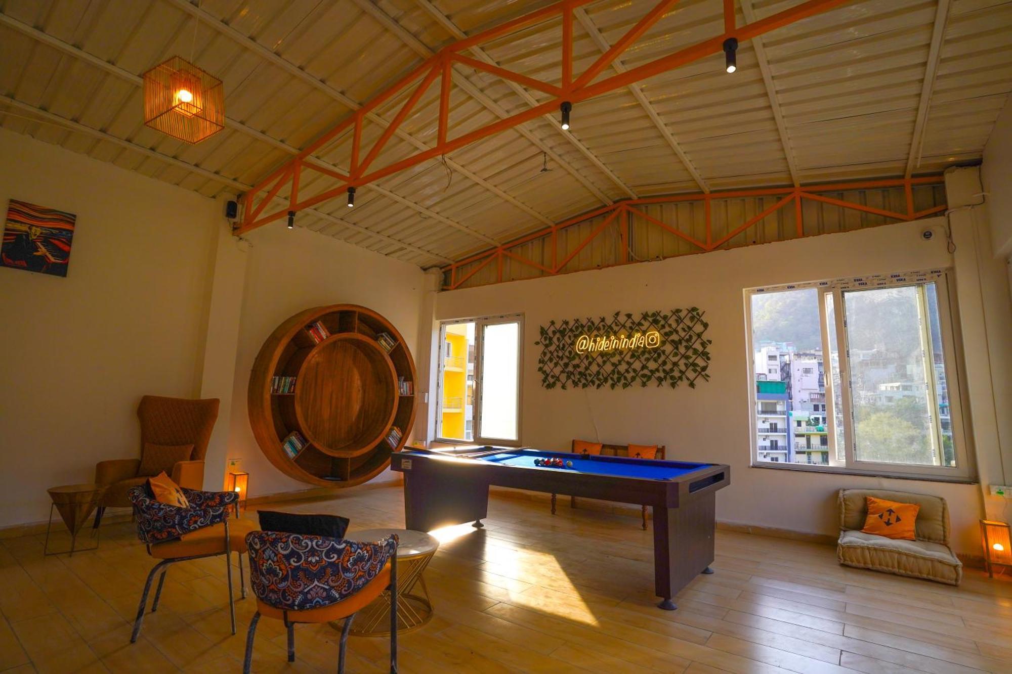 Albergue Hide-In Rishikesh, Laxman Jhula Exterior foto