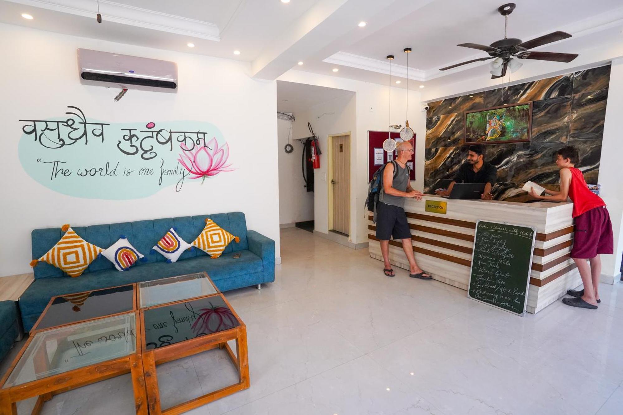 Albergue Hide-In Rishikesh, Laxman Jhula Exterior foto