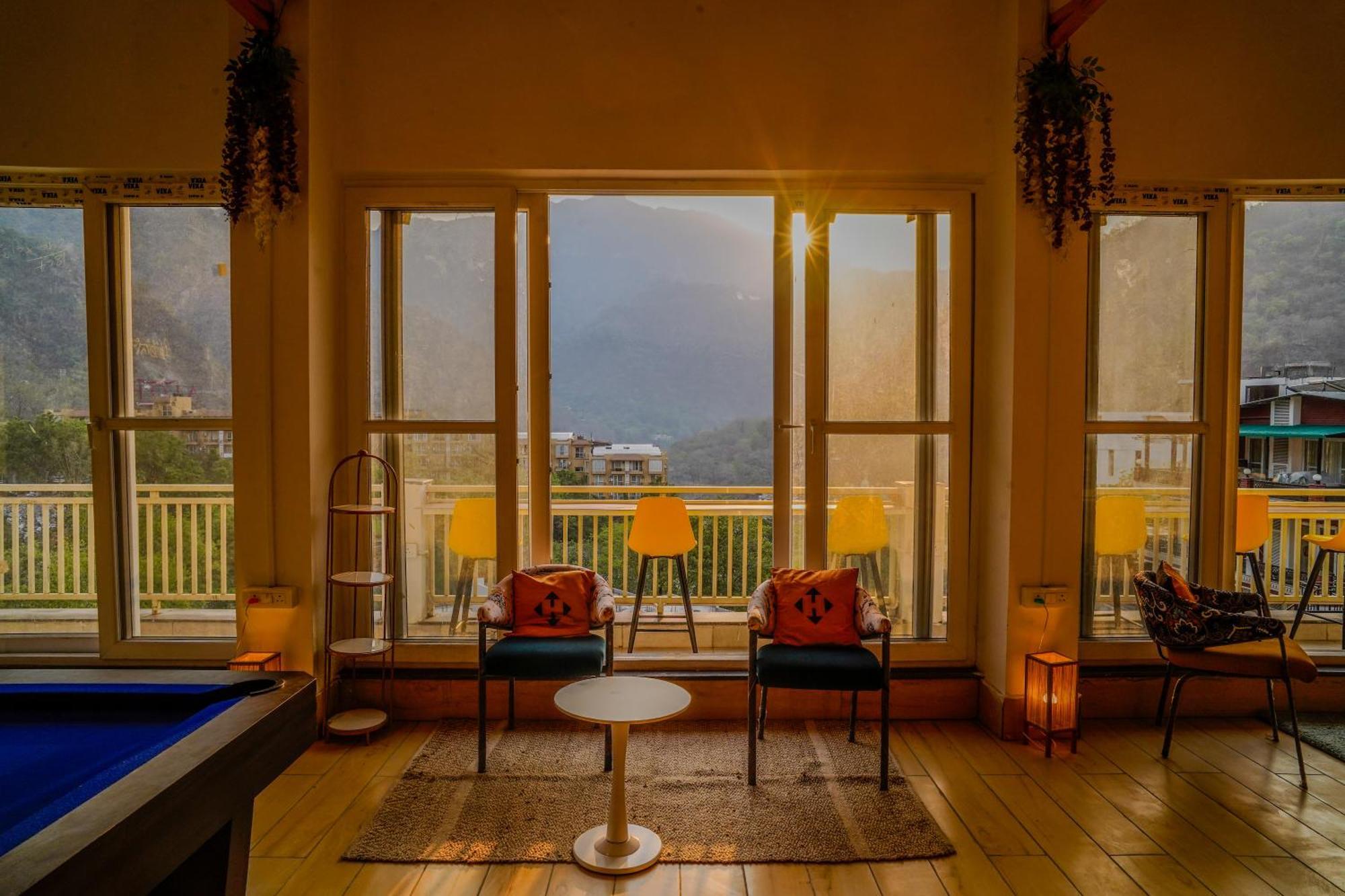 Albergue Hide-In Rishikesh, Laxman Jhula Exterior foto