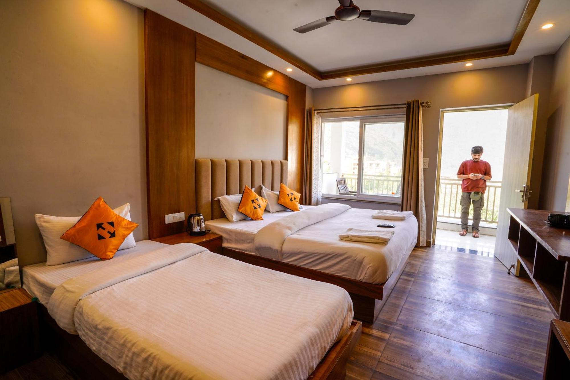 Albergue Hide-In Rishikesh, Laxman Jhula Exterior foto