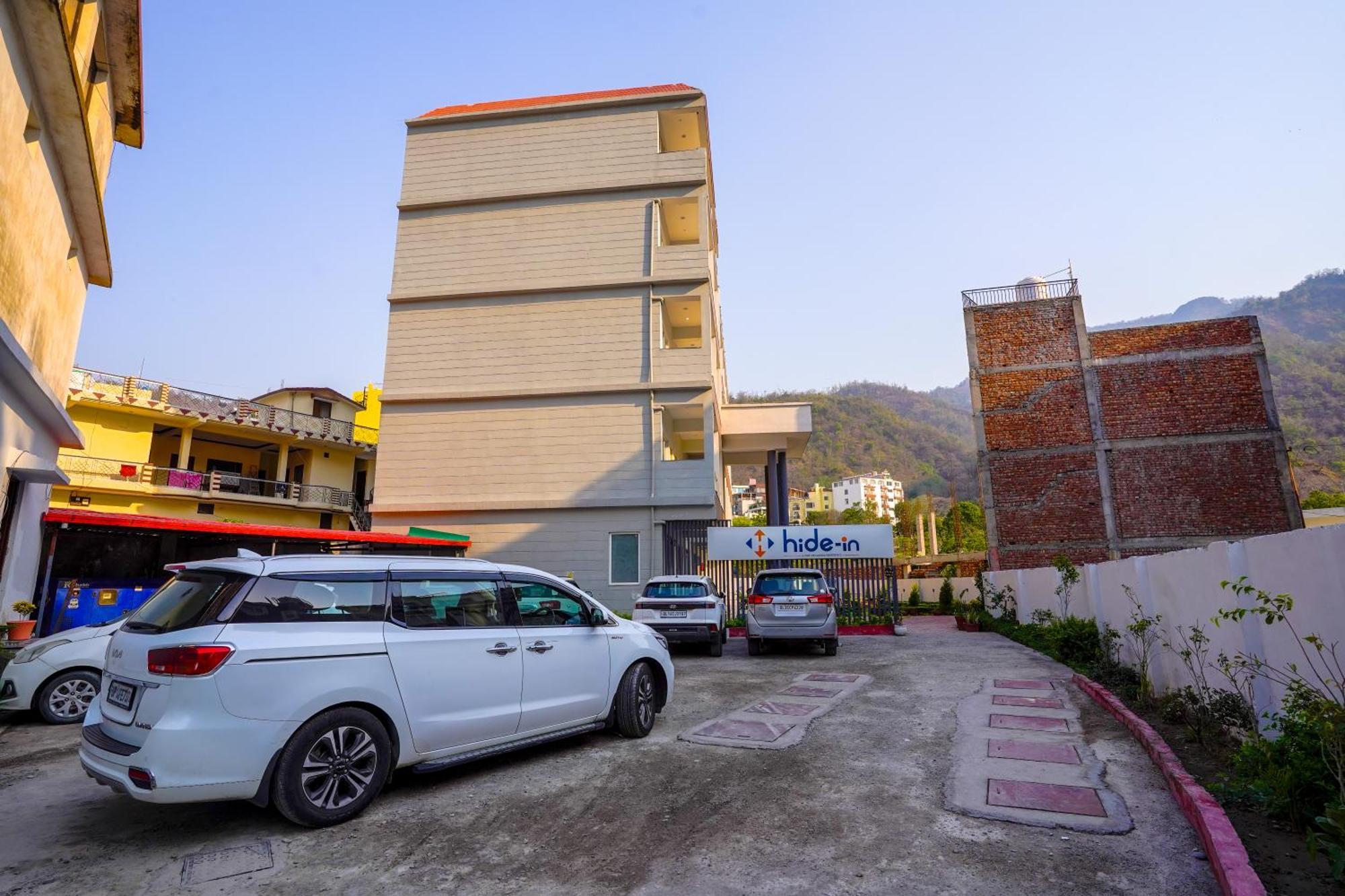Albergue Hide-In Rishikesh, Laxman Jhula Exterior foto