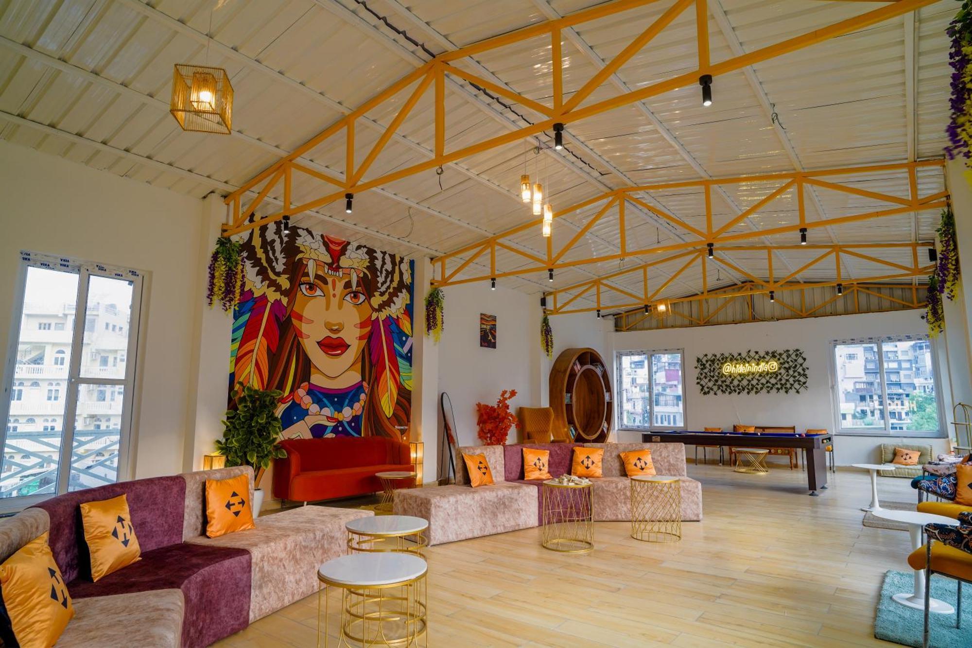 Albergue Hide-In Rishikesh, Laxman Jhula Exterior foto
